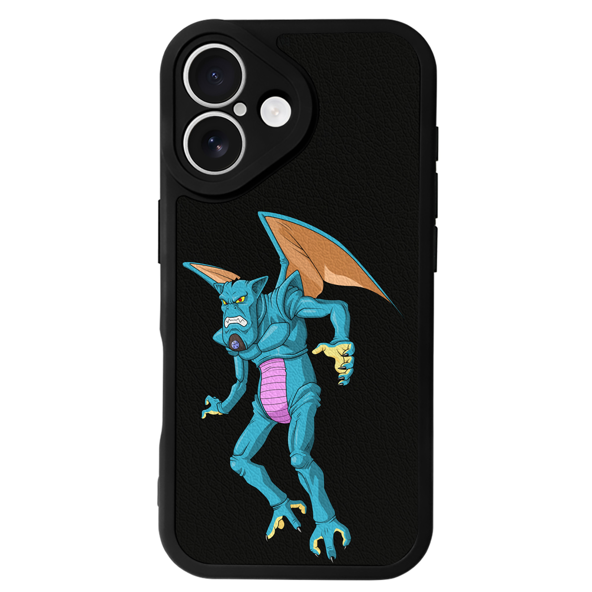 （画像用） ドラゴンボール DRAGON BALL 【iPhone 16シリーズ対応】シリコンスマホケース（レザー調） 材質：シリコン